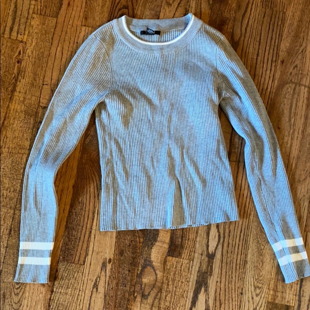 Gray sweater!